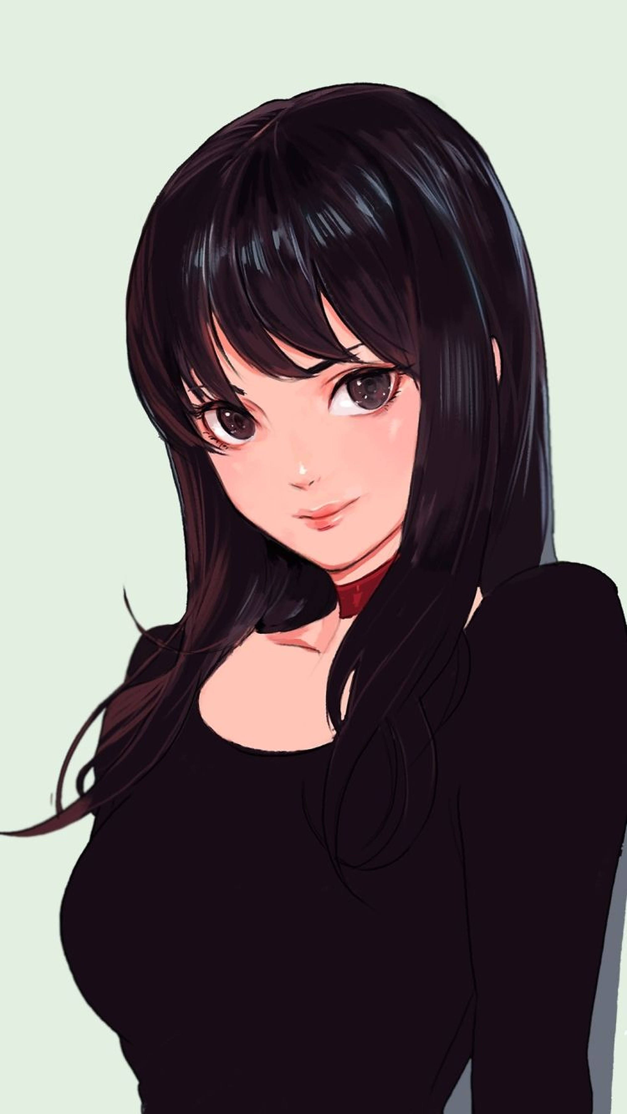 애니메이션 팬아트 아이폰 배경화면