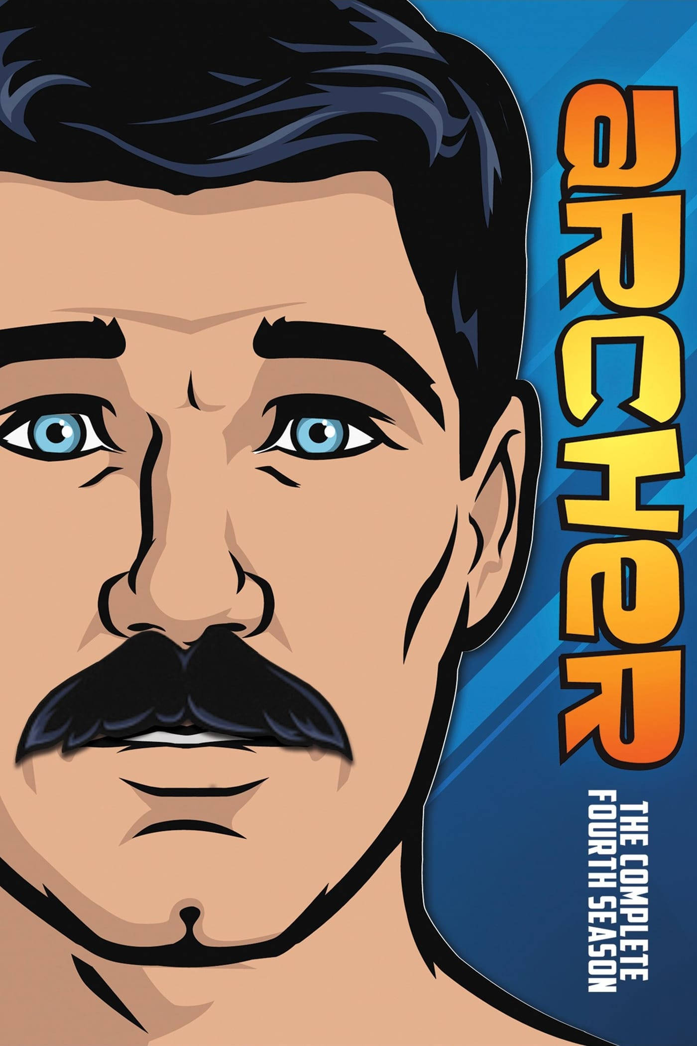 액션 준비 완료 스털링 아처 - Archer 시즌 4 DVD 포스터 배경화면