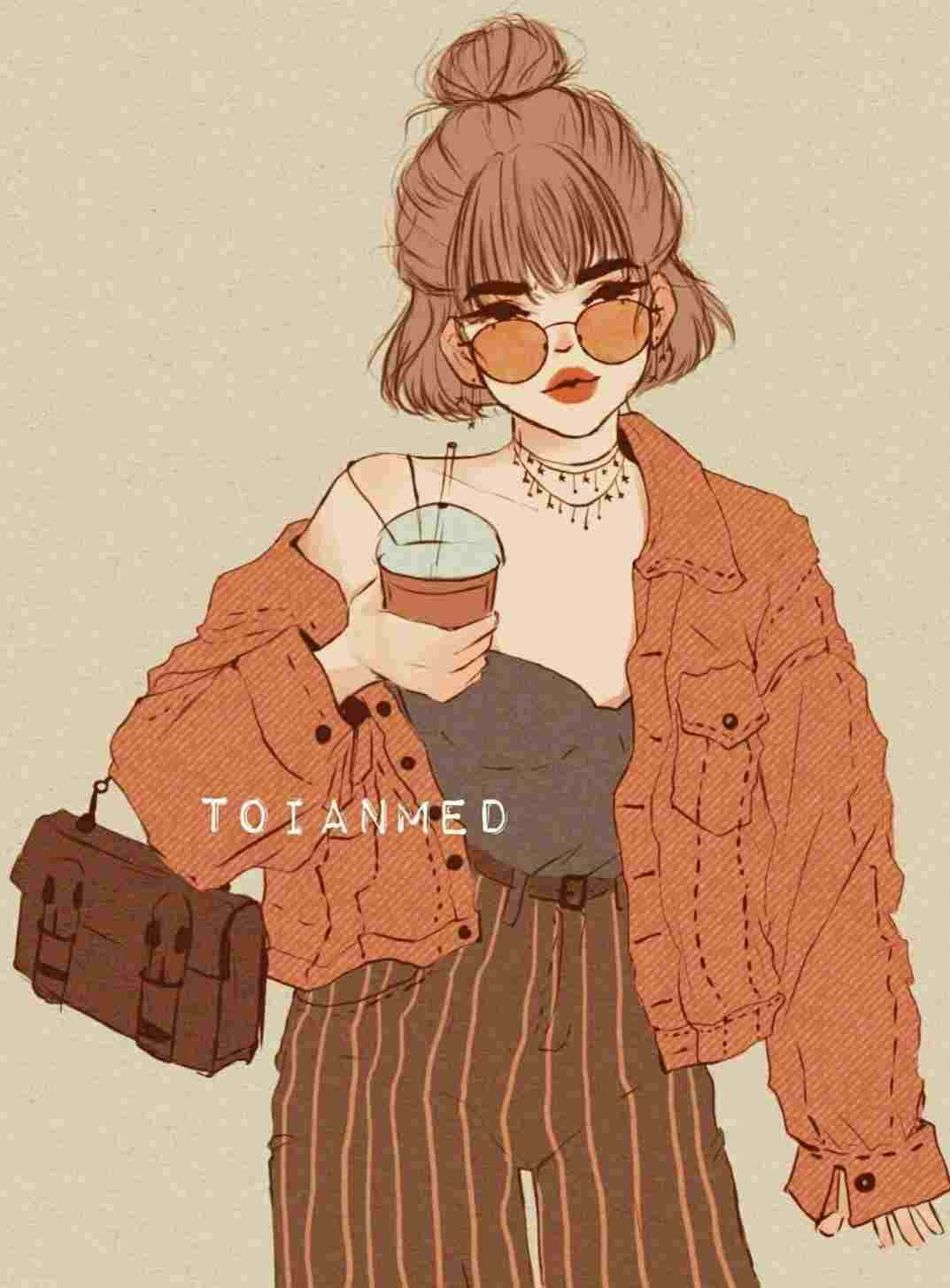 에스테틱 아트의 아름다움이 담긴 멋진 디지털 아트워크 배경화면