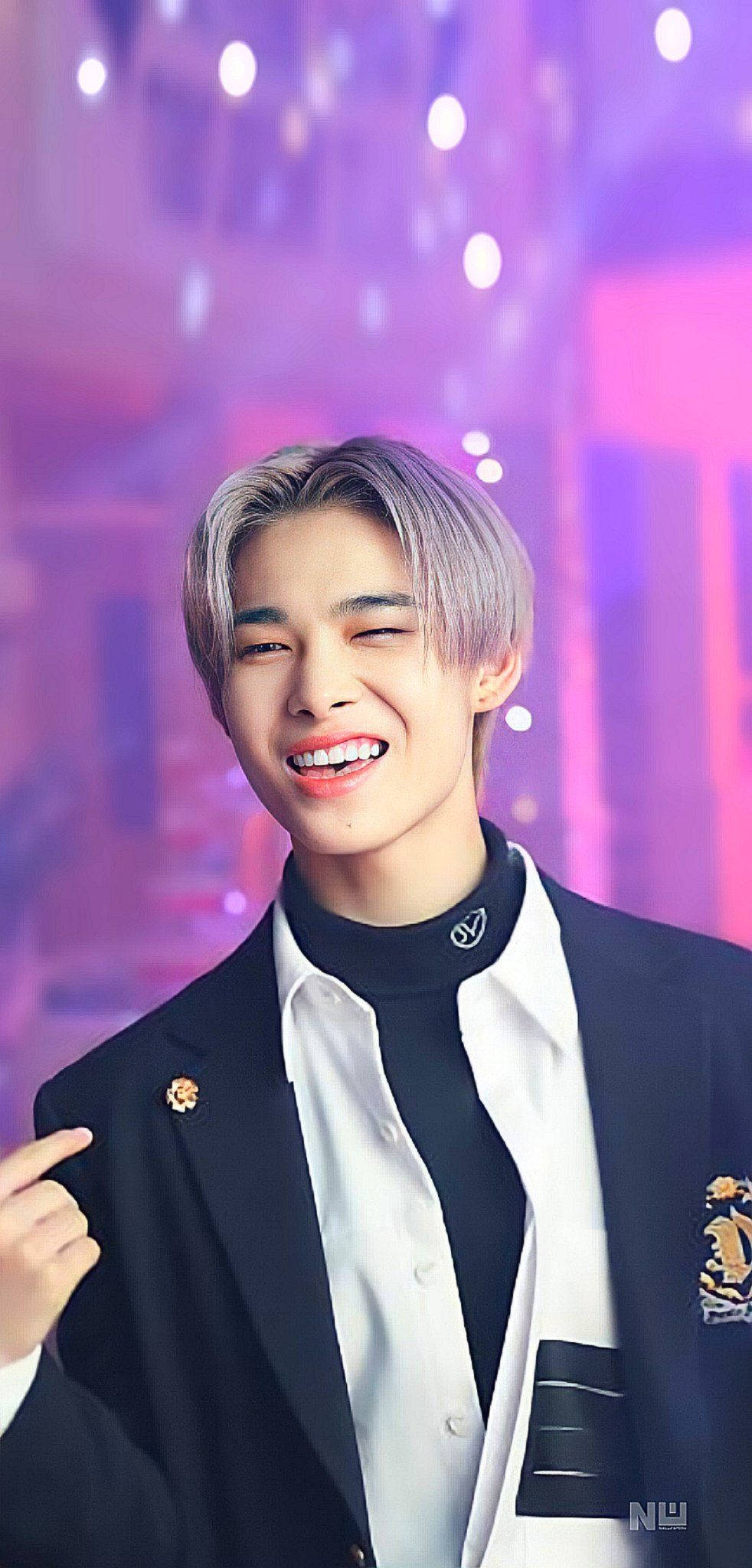 엔하이픈 니키 파스텔 퍼플 배경화면