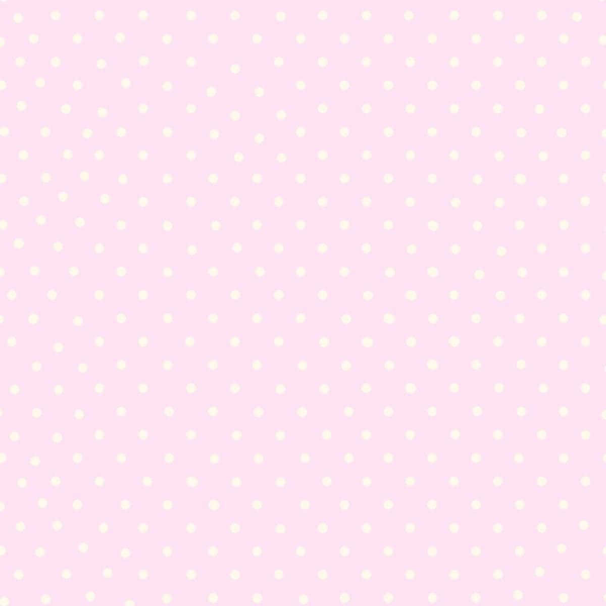 연한 핑크 폴카 도트 패턴 배경화면