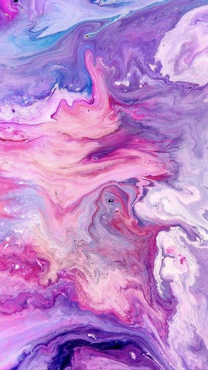 예쁜 배경 추상 보라색 그림 배경화면