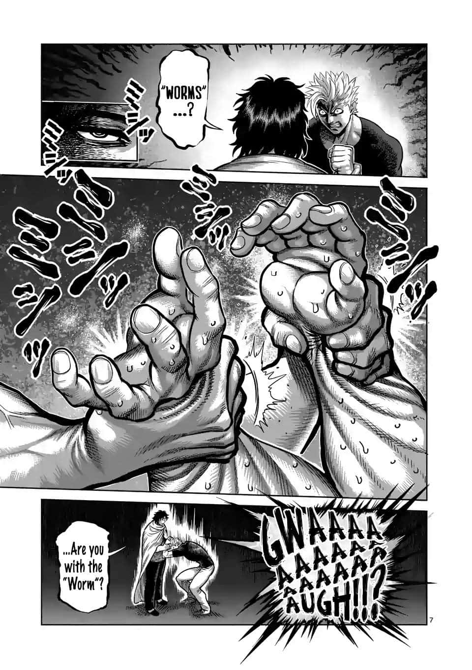 오마 토키타가 싸우는 만화 패널 배경화면