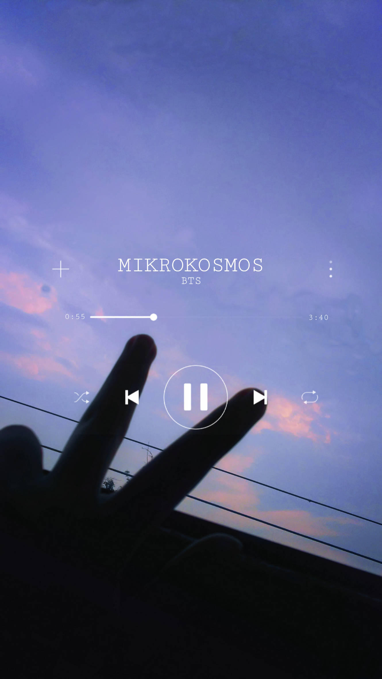 음악 감성 미코코스모스 BTS 배경화면