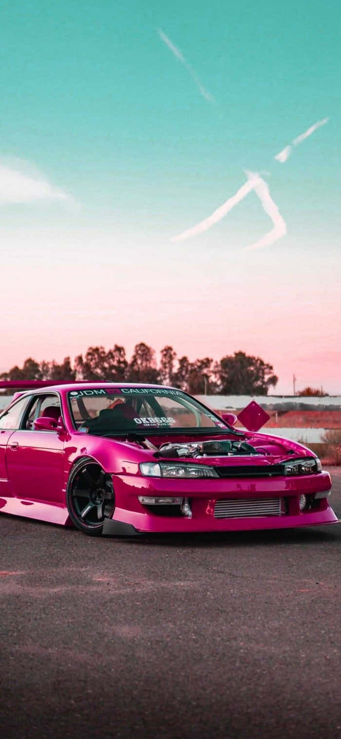 이 화려한 JDM 스포츠카로 밤을 밝혀보세요 배경화면