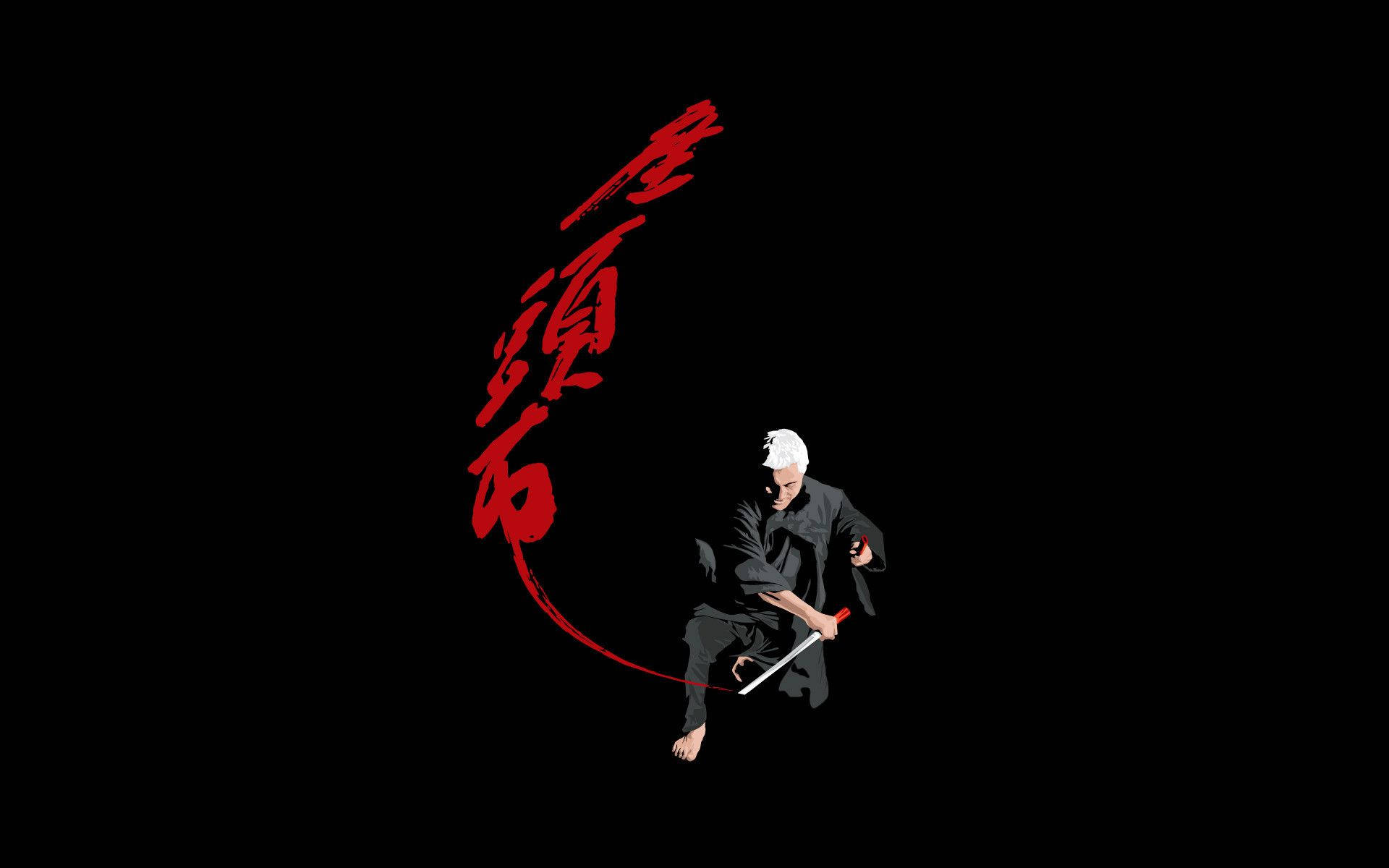 일본 사무라이 아트워크 배경화면
