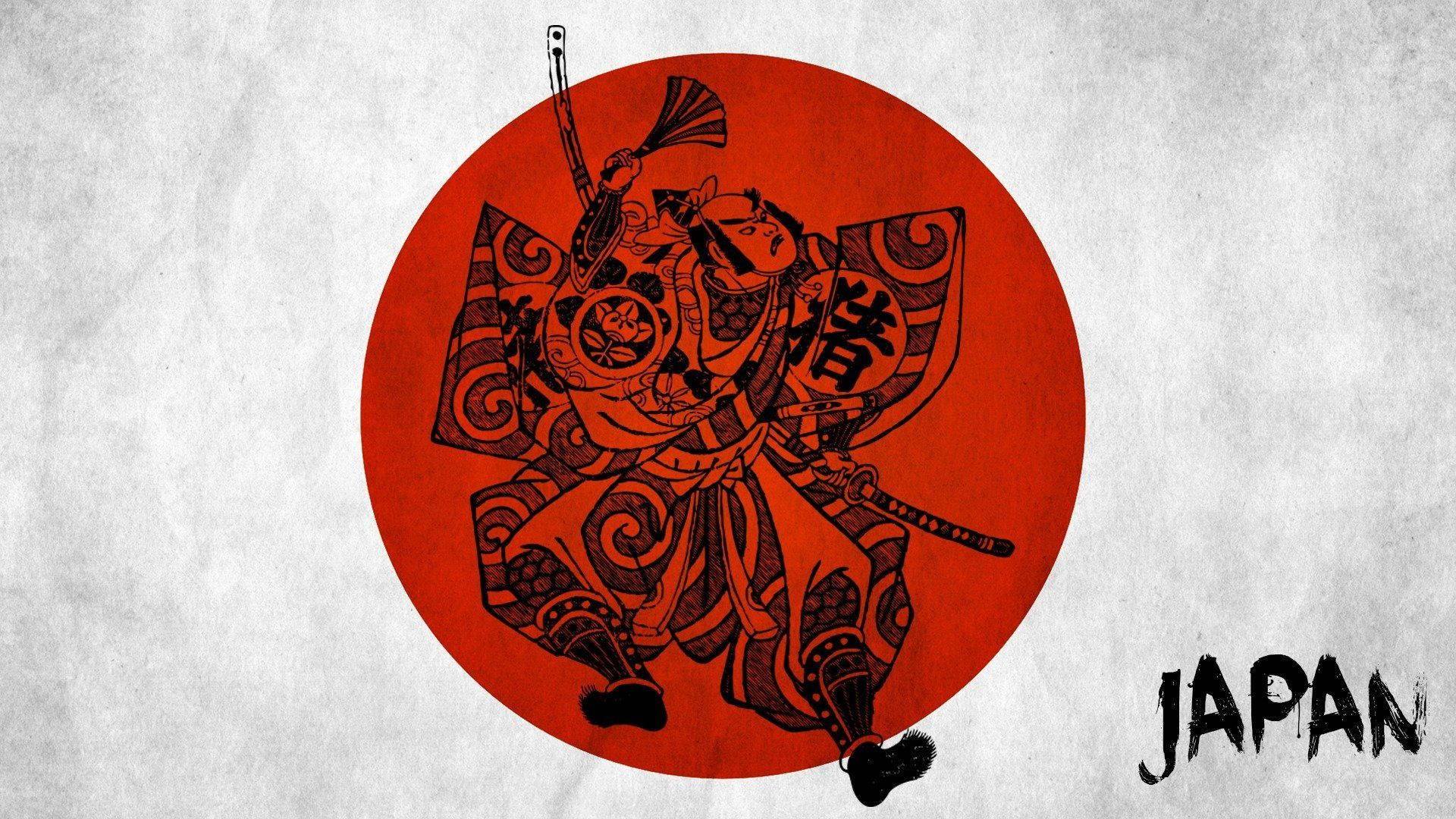 일본 사무라이 춤 배경화면
