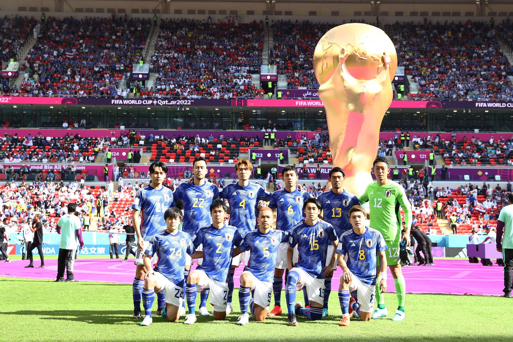 일본 축구 국가대표팀 코스타리카 경기 배경화면