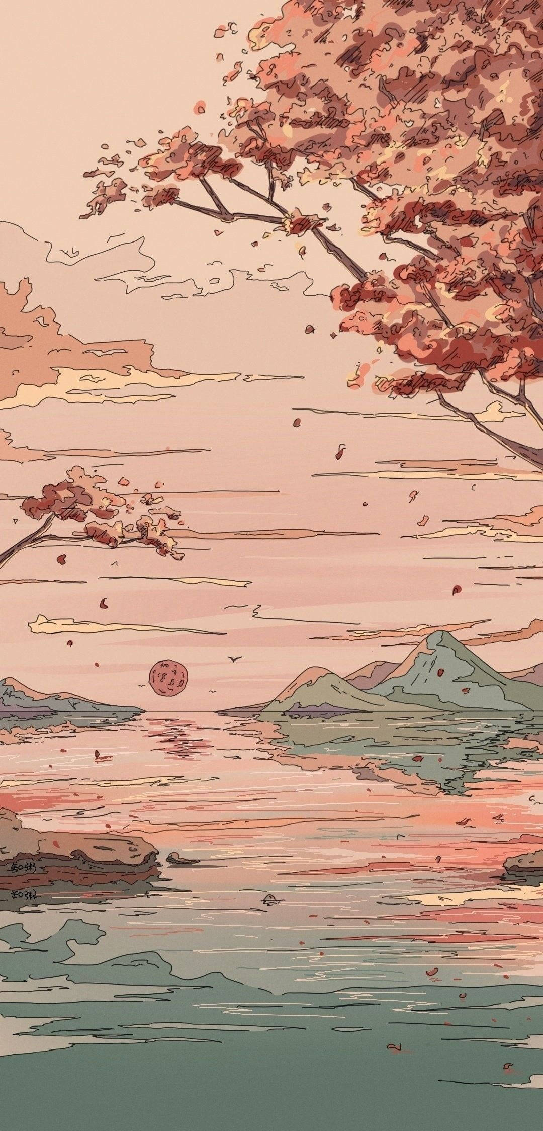 자연 예술 부드러운 미학 배경화면
