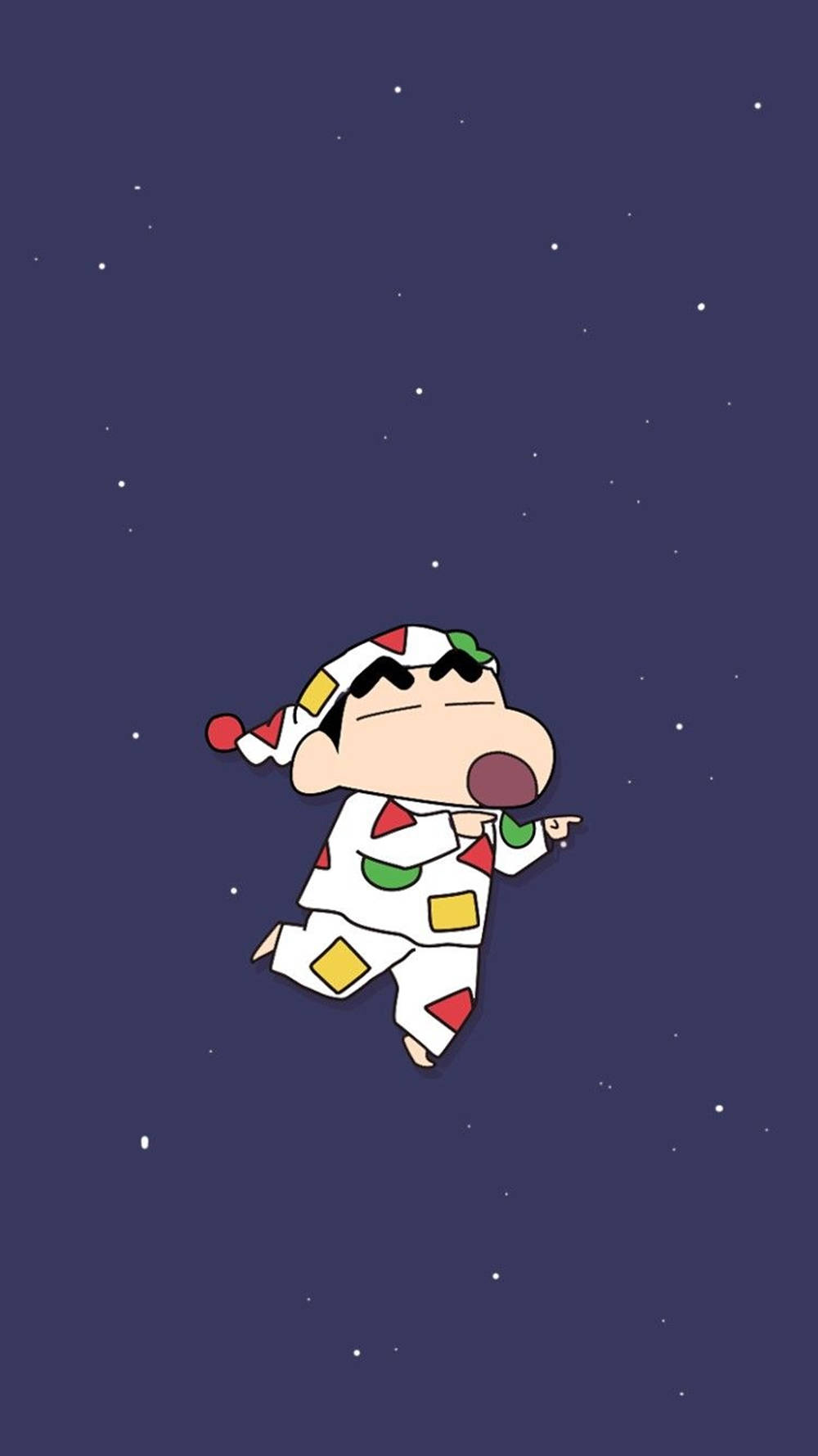 잠꾸러기 신짱구 아이폰 배경화면