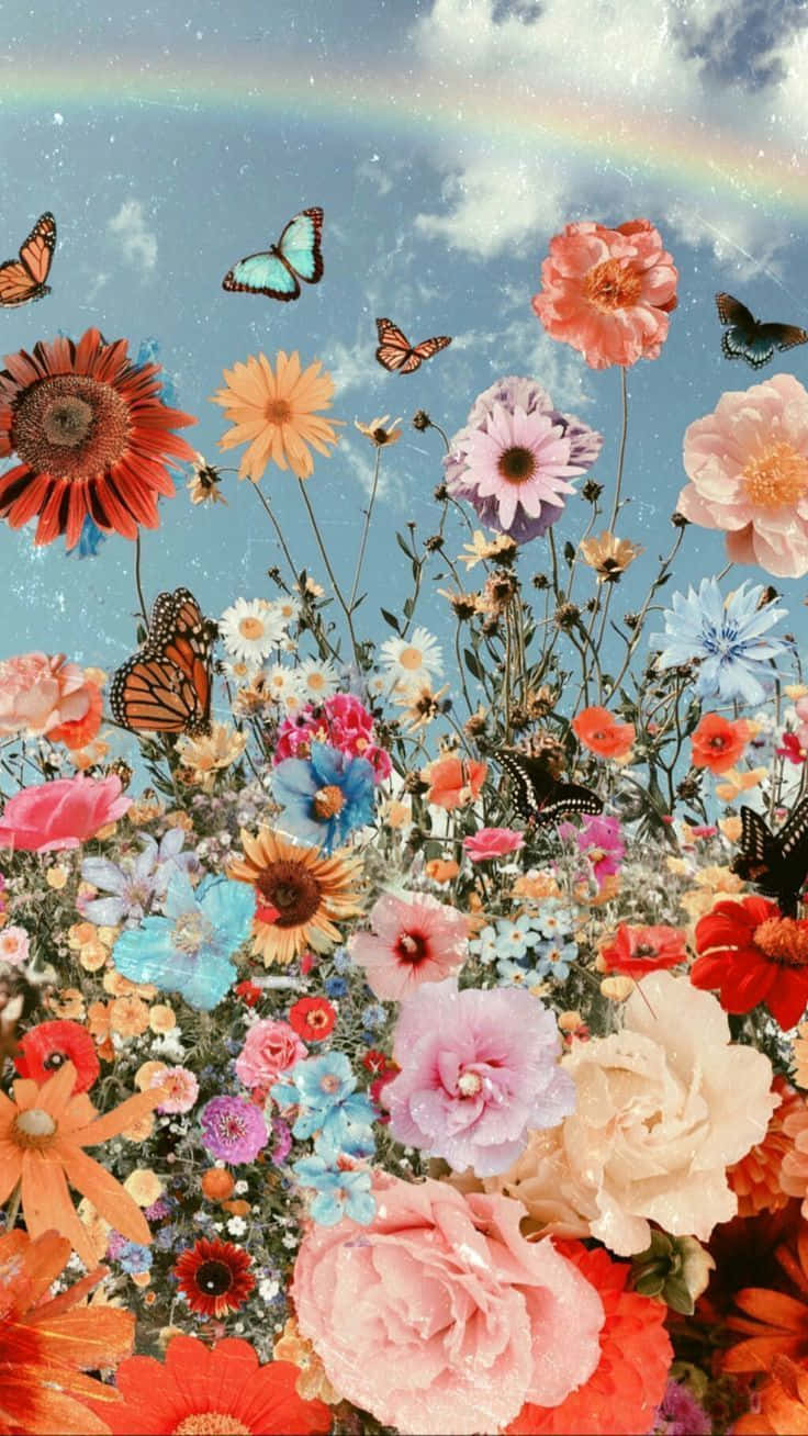 전통적인 생생한 꽃의 아름다움으로 공간에 기쁨을 더하세요. 배경화면