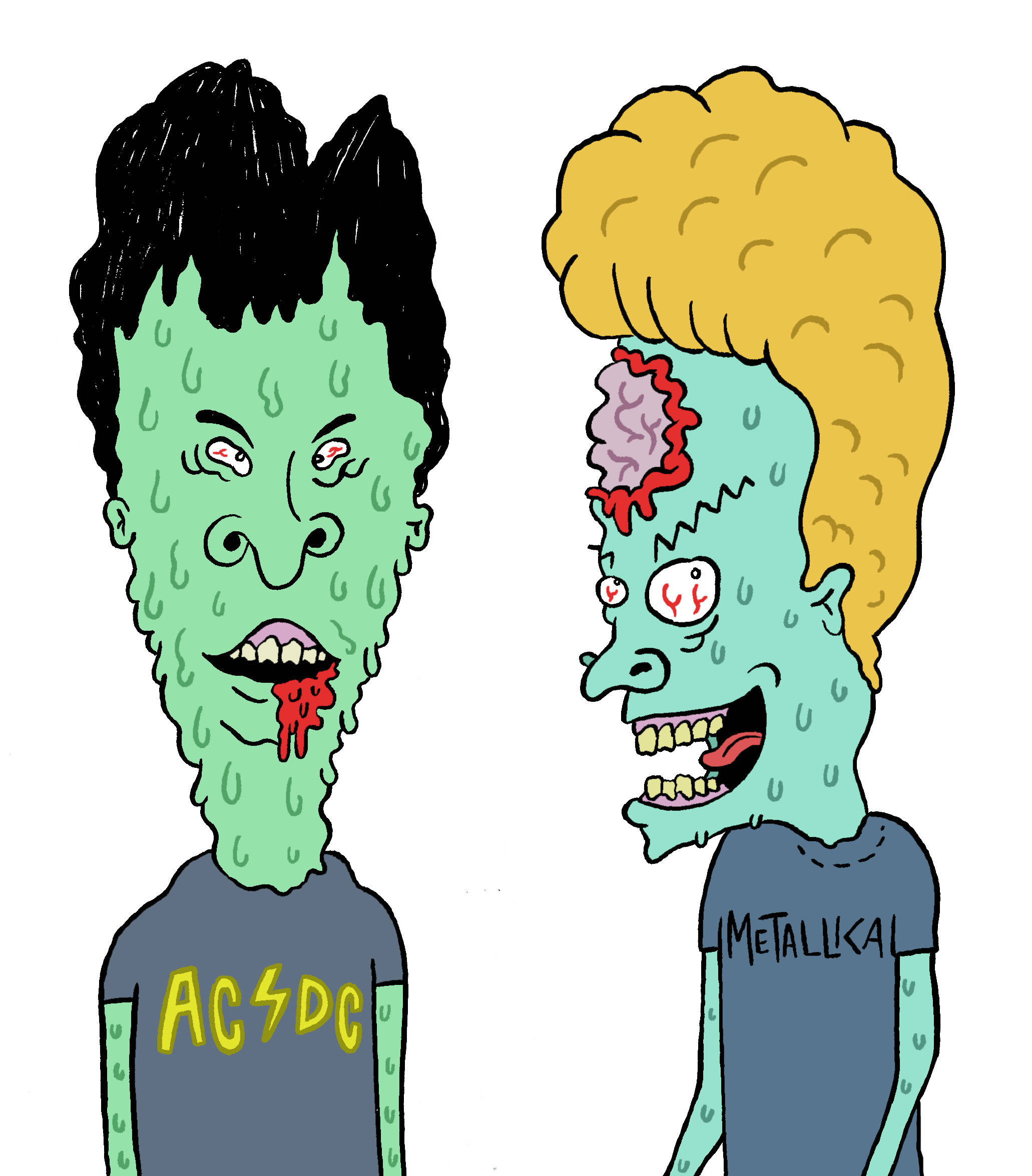 좀비 비비스와 버트헤드 배경화면