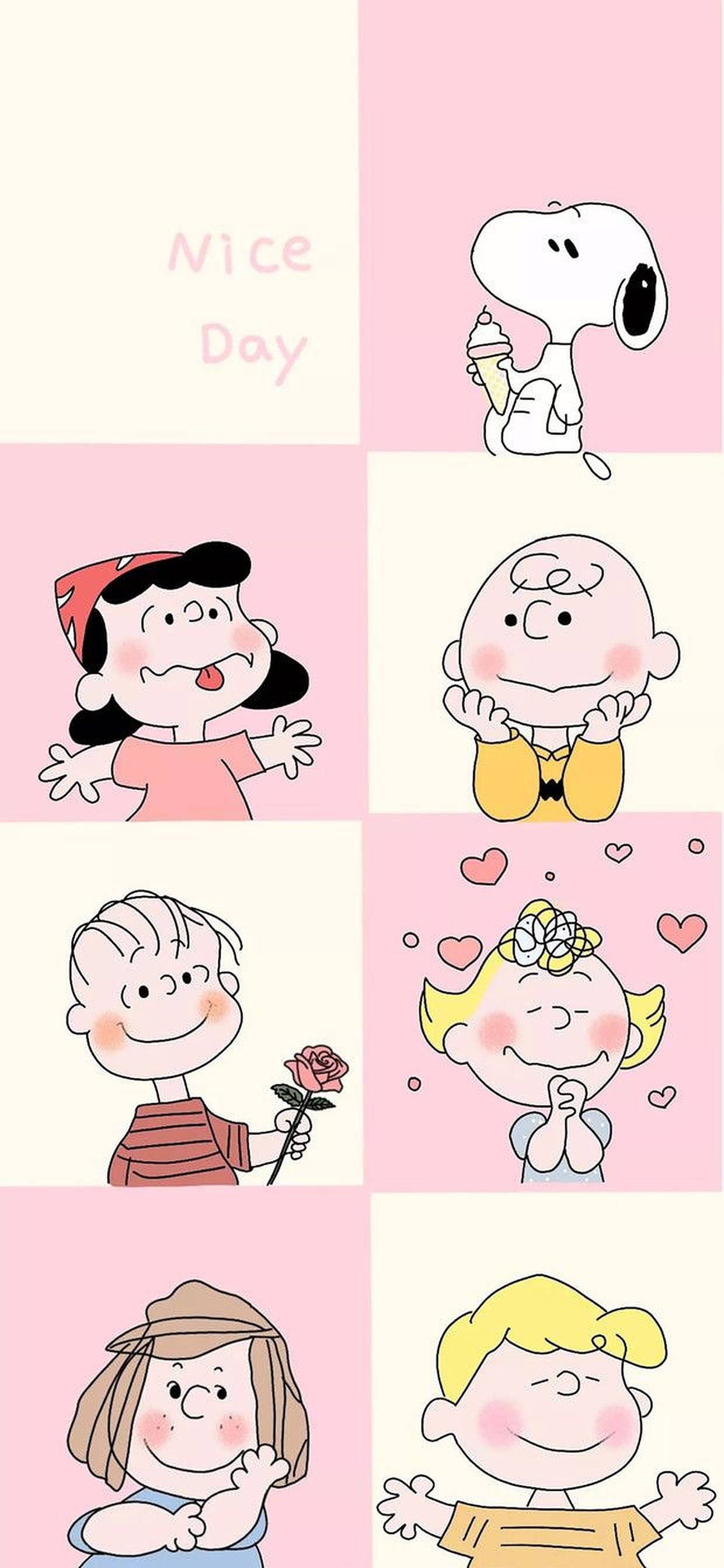 찰리 브라운과 친구들 멋진 날 배경화면
