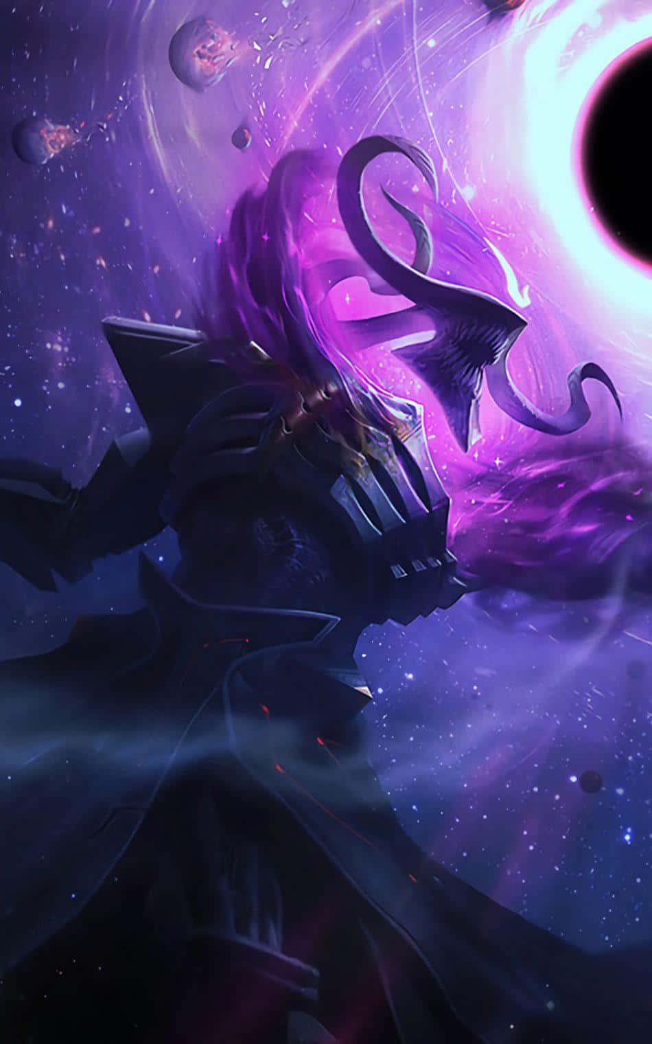 초상화 제라스 다크 스타 홈 화면 Pixel 3 League Of Legends 배경 배경화면
