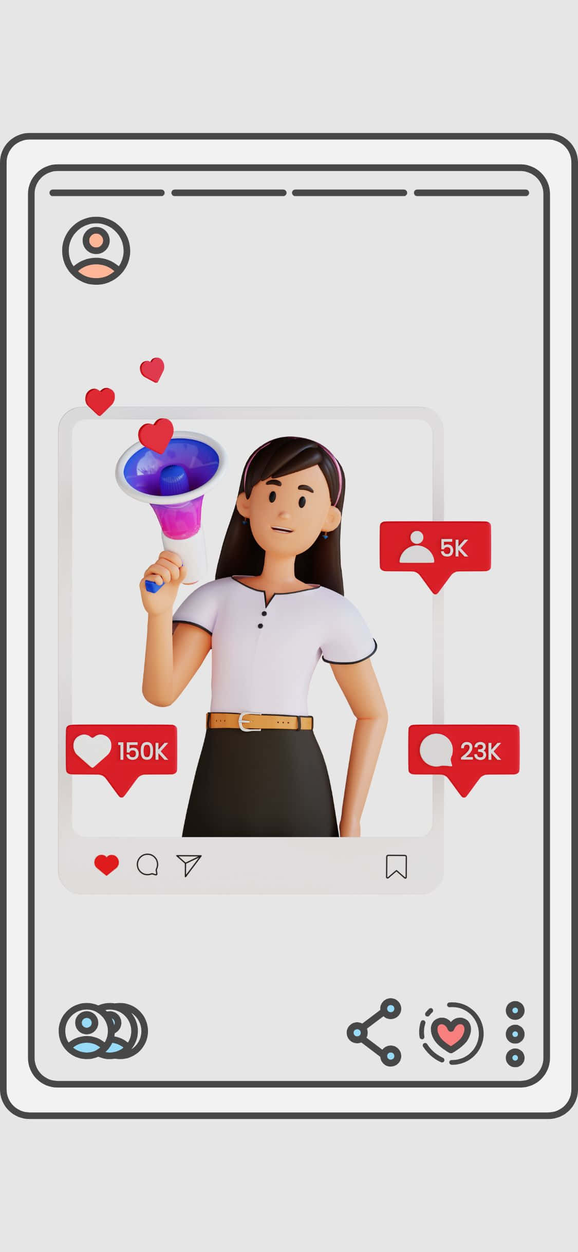 최신 기술로 앞서가세요: iPhone X Social 배경화면