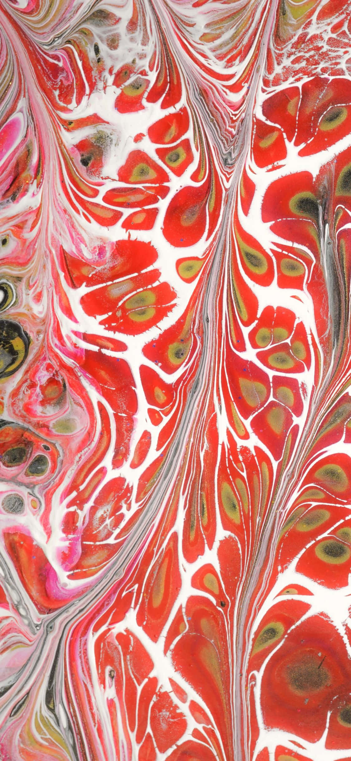 추상 유체 iPhone X 마블 배경 배경화면