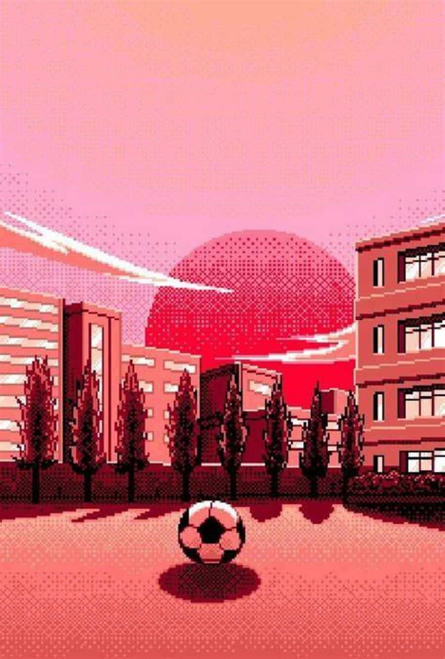 축구 감성 — 핑크 감성 GIF 배경화면
