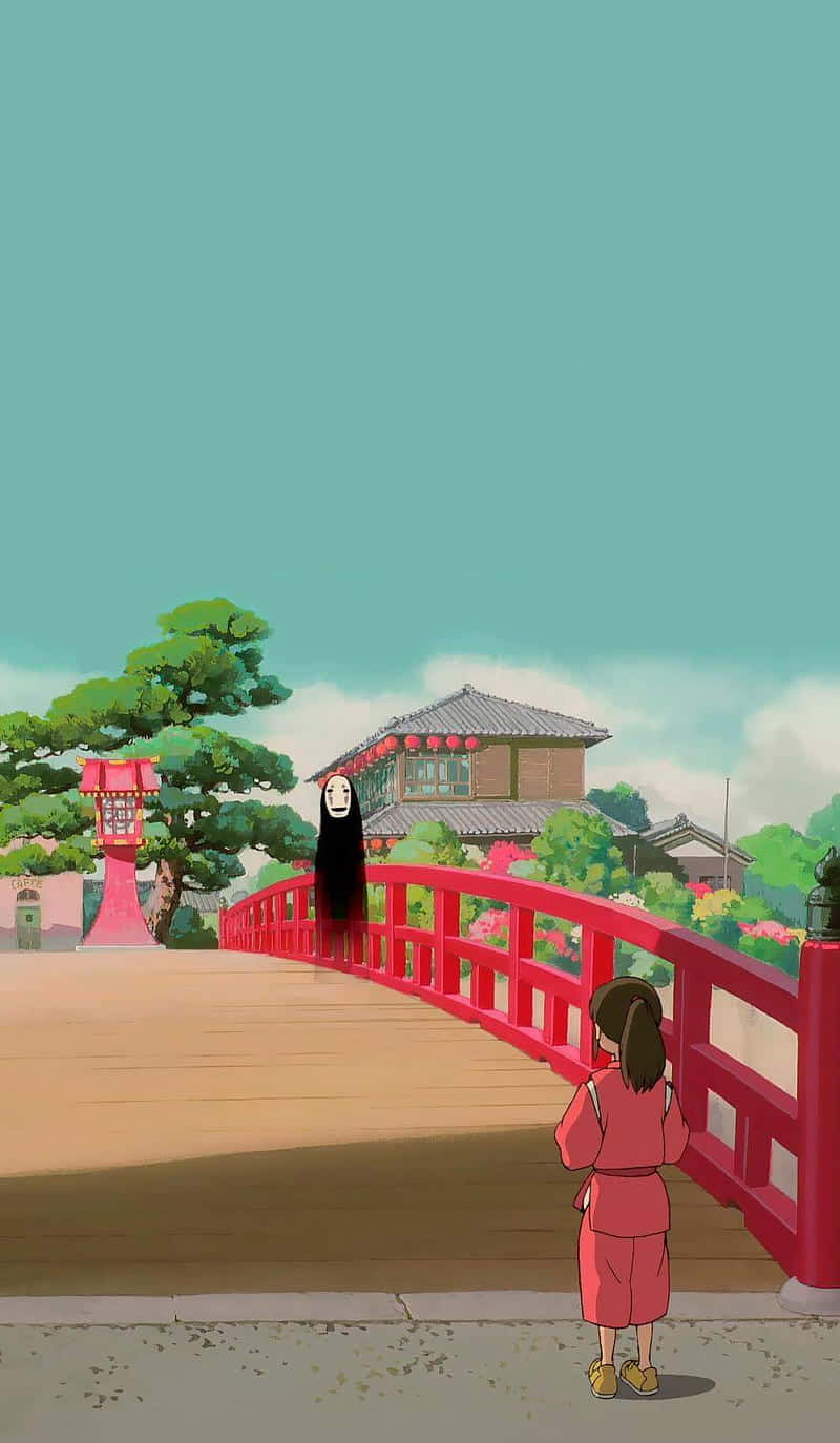 카오나시와 치히로 스튜디오 지브리 폰 배경화면