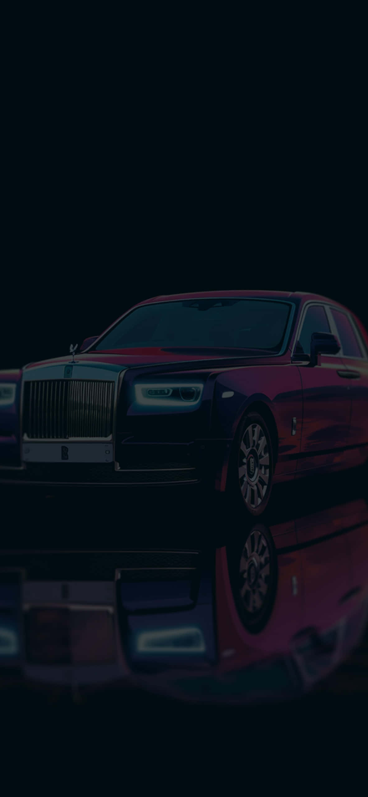 캡션: 움직이는 럭셔리 - Rolls Royce Phantom 배경화면