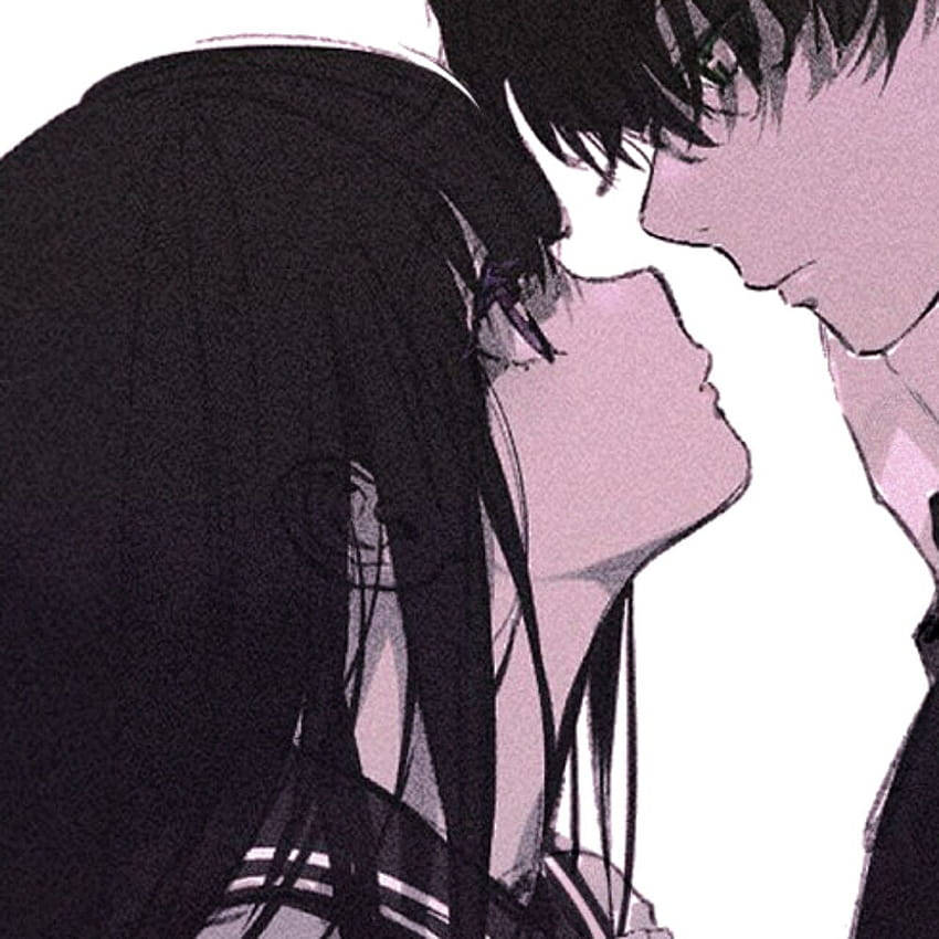 커플 매칭 PFP 달콤한 사랑의 시선 배경화면