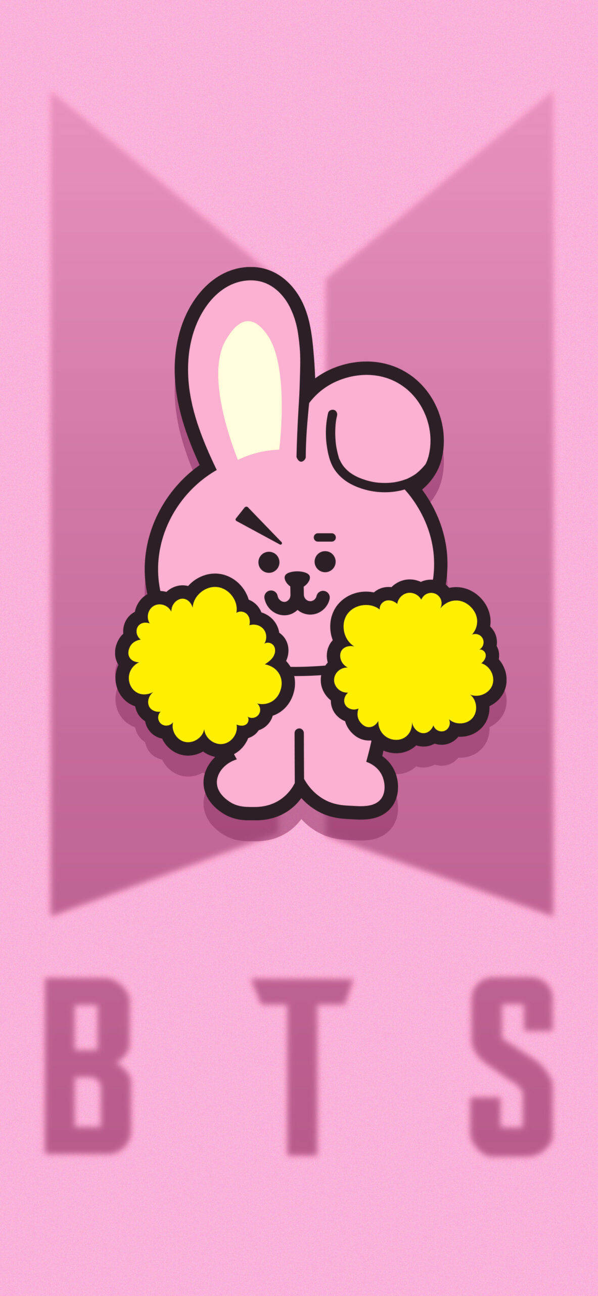 쿠키 BT21 응원 실력 자랑 - 귀엽고 활기차게! 배경화면
