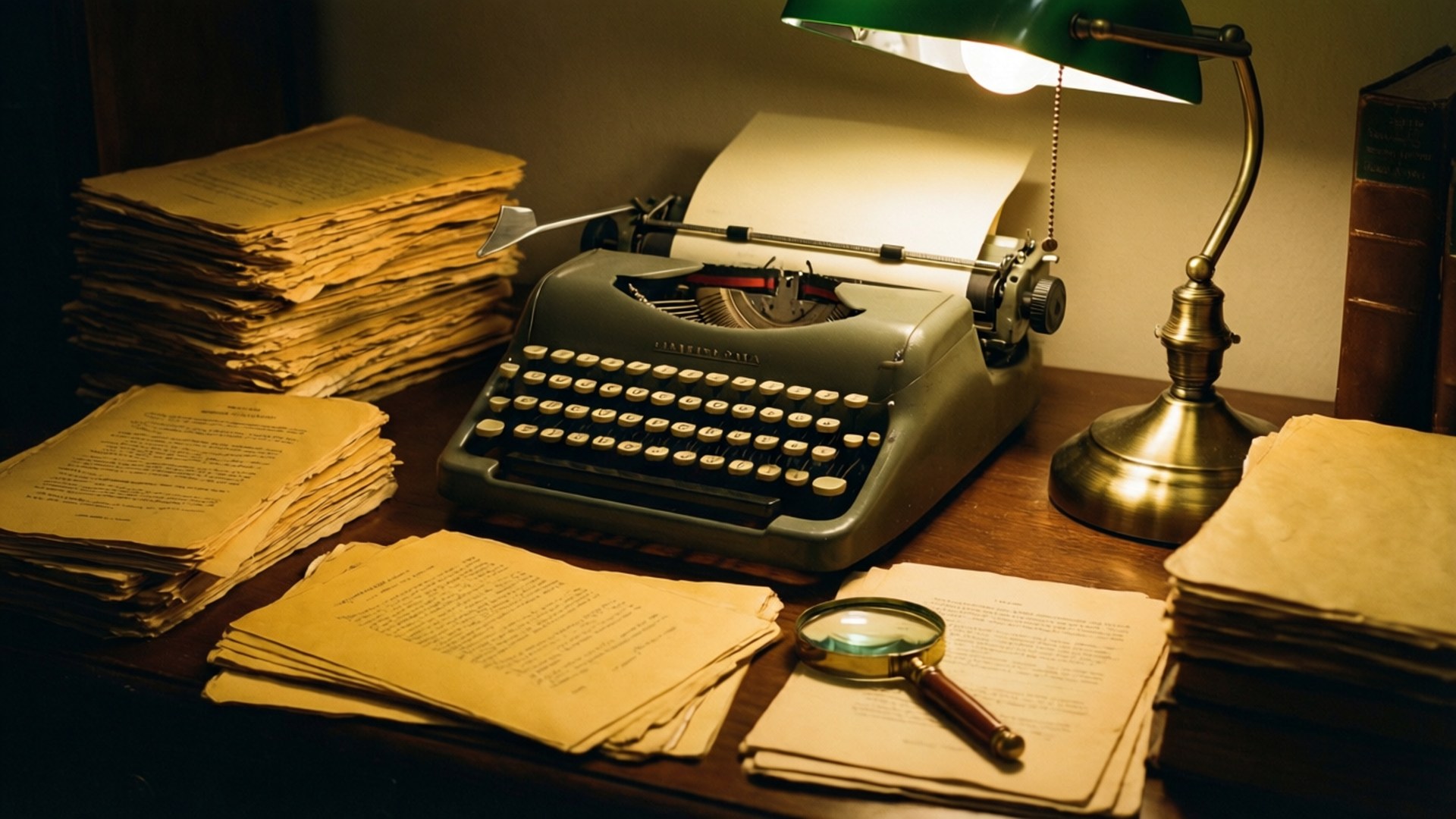타자기 학습 코너 배경화면