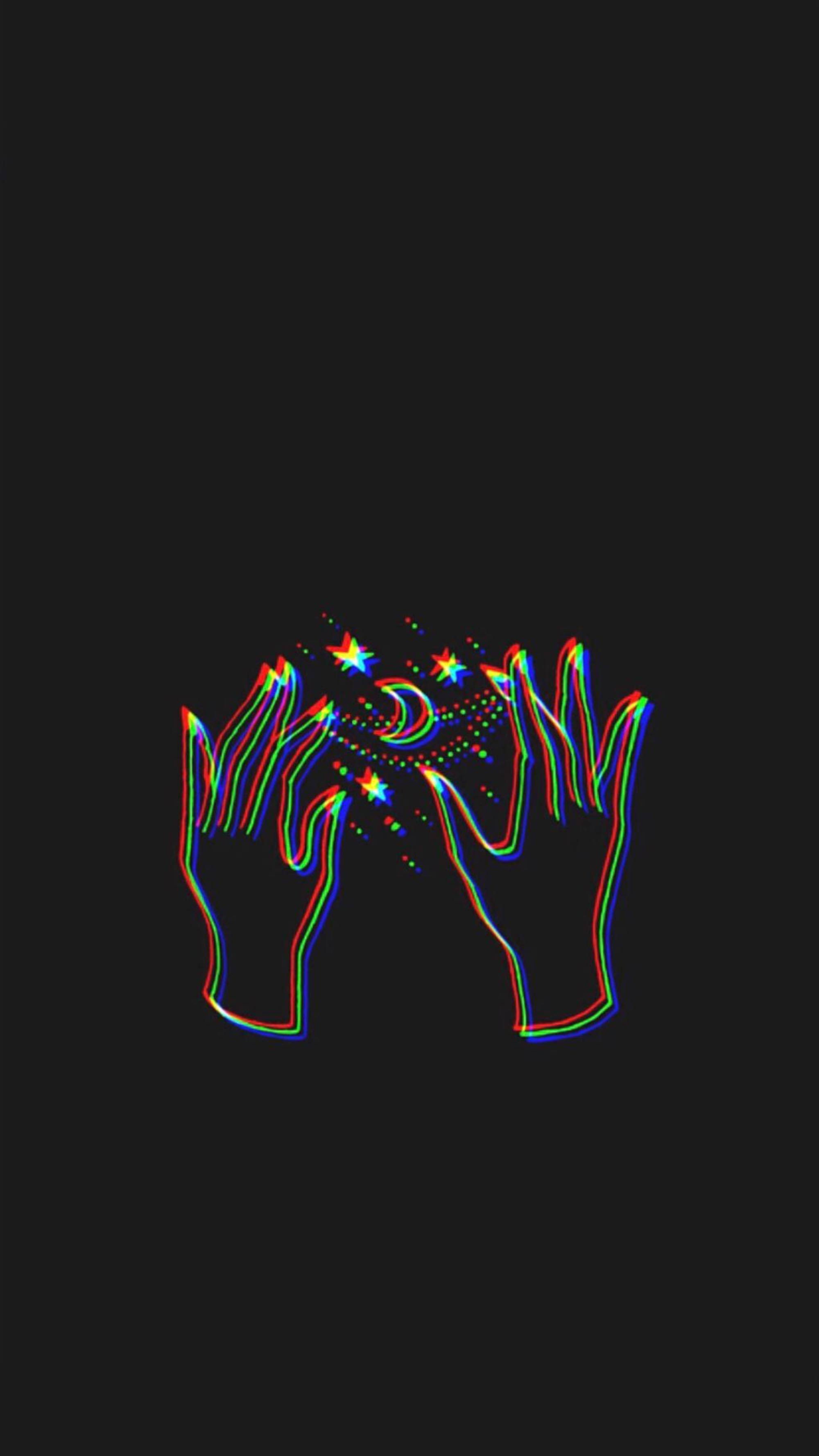 트리피 다크 매직 핸즈 배경화면