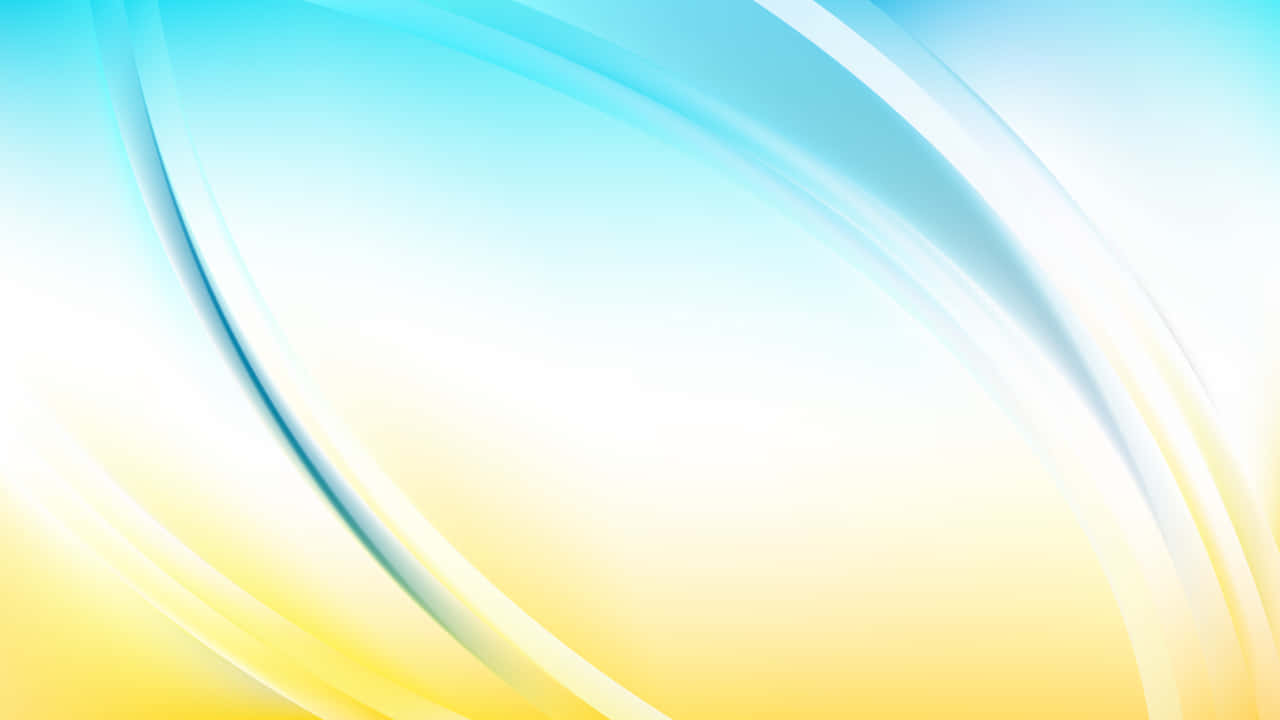 파란색과 노란색의 소용돌이 디자인 배경 배경화면