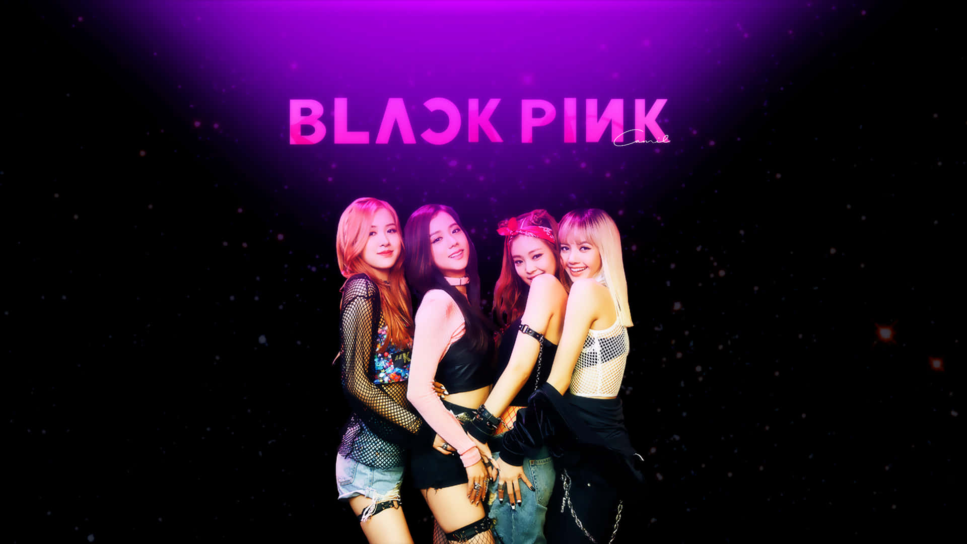 팝 센세이션 블랙핑크, 최신 무대를 화려하게 장식하다 배경화면