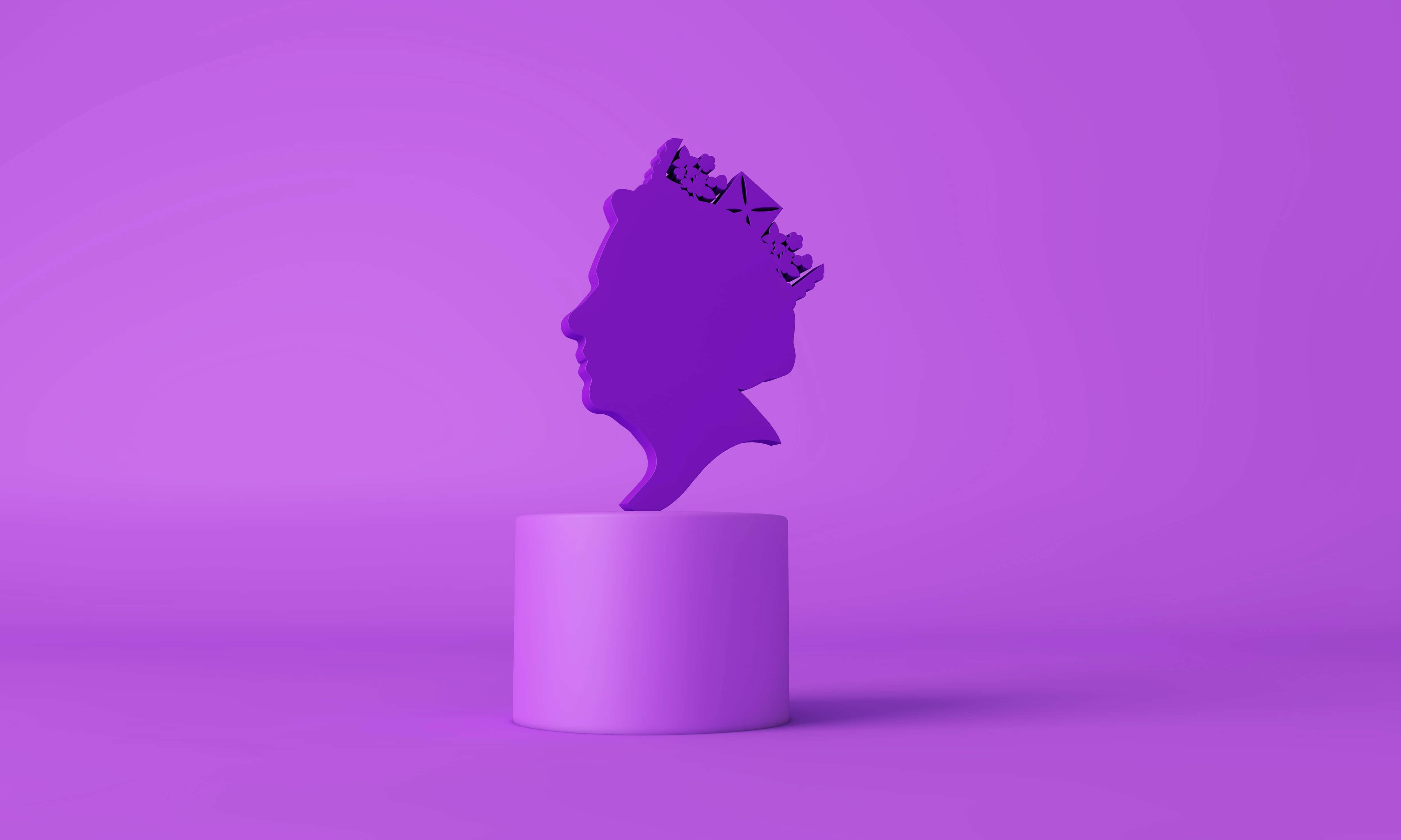 팬지 꽃의 생생한 라벤더 꽃잎이 보라색 색조의 아름다움을 담아냅니다. 배경화면
