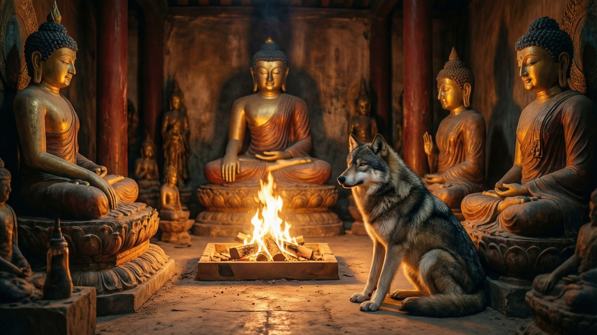 평화의 사원 배경화면
