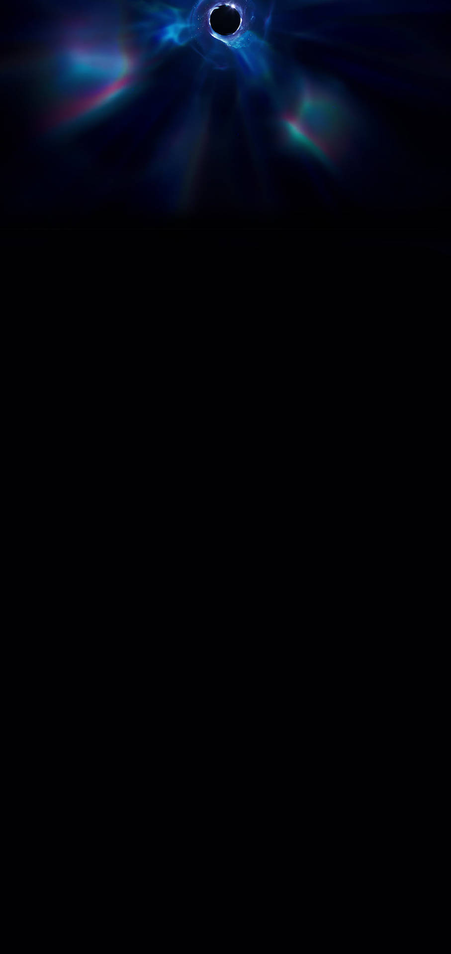 포나이트 검은색 중앙 펀치홀 — 포트나이트 배경화면