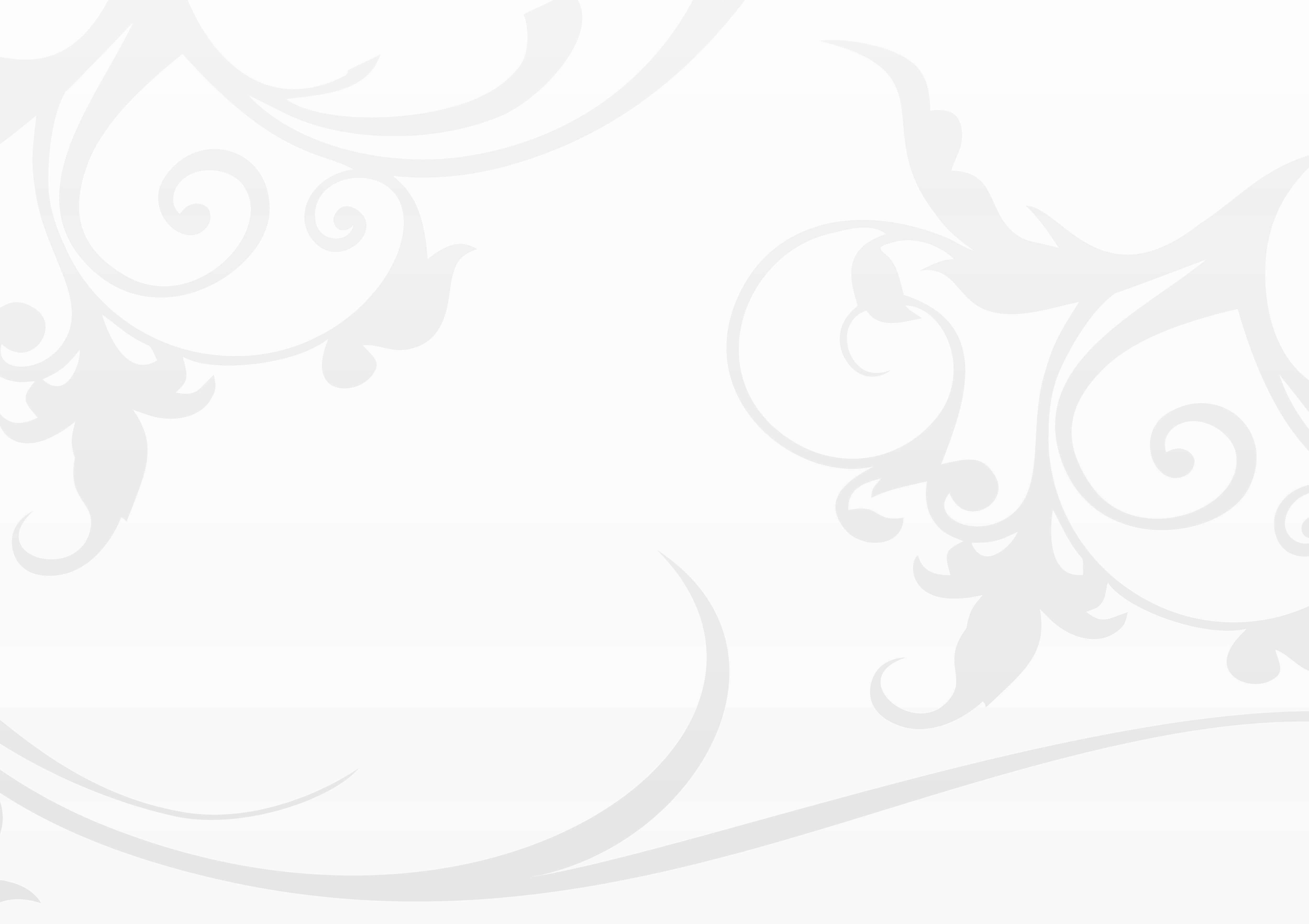 플로럴 디자인 심플한 흰색 배경 배경화면
