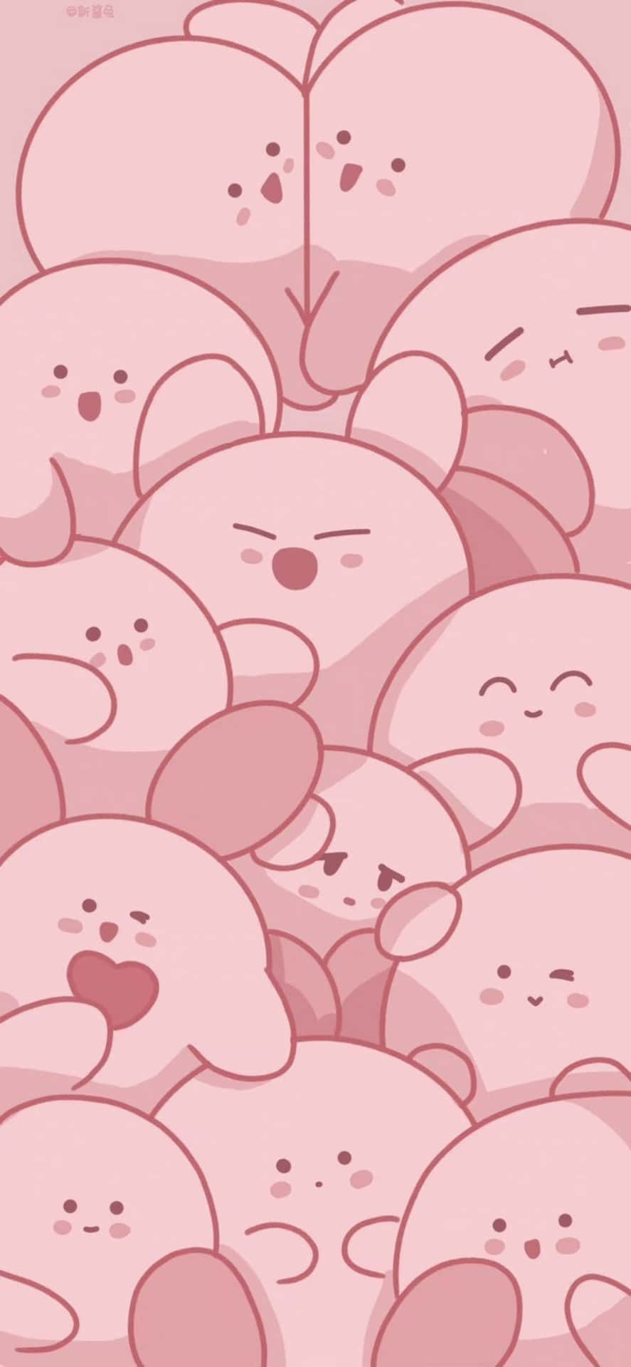 핑크빛 귀여운 감성 [배경화면] — 귀여운 감성 GIF 배경화면