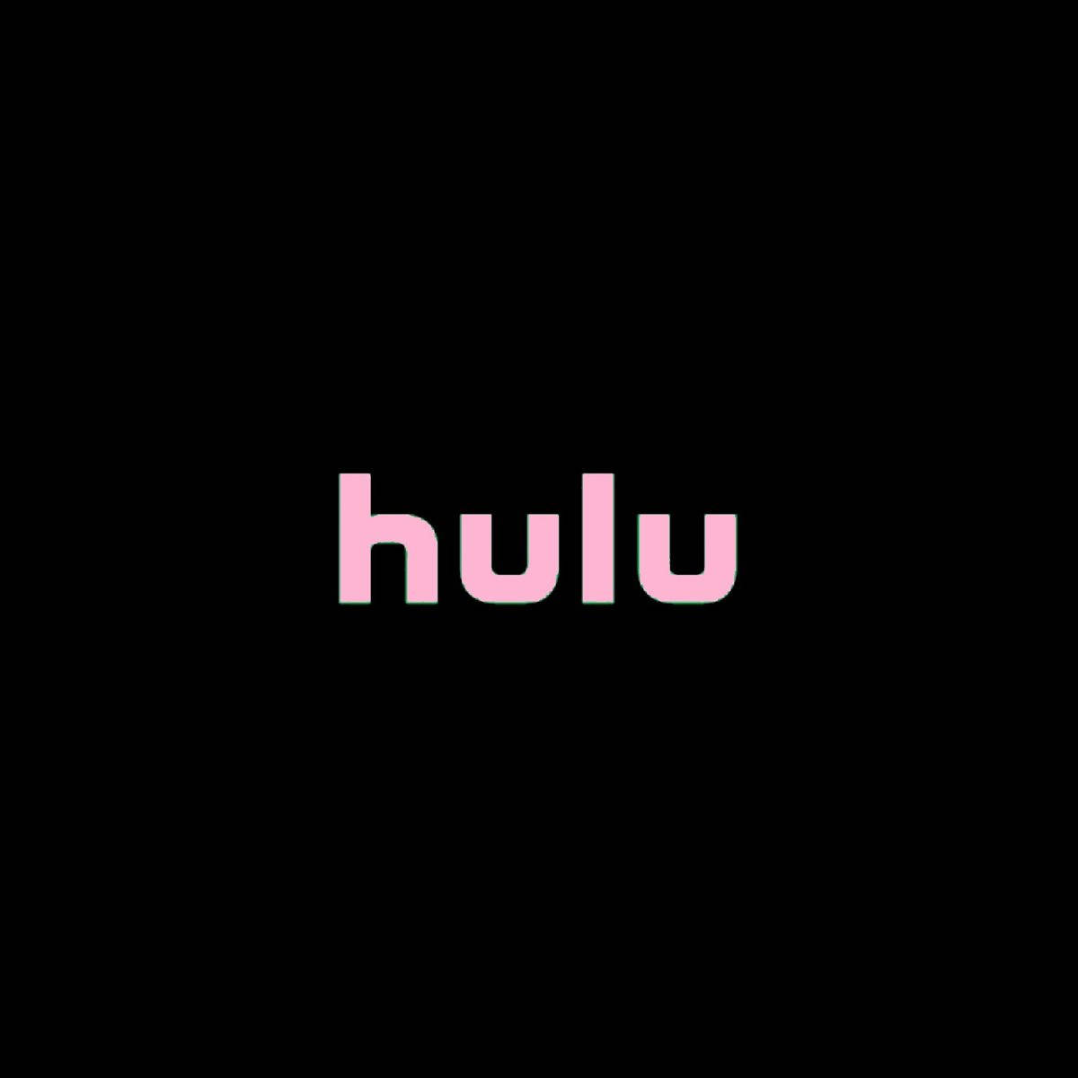 핑크색 Hulu 로고 배경화면