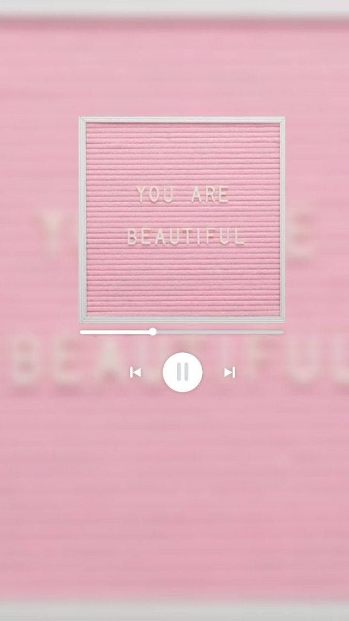 함께하는 감성 음악, 당신은 아름다워요 배경화면
