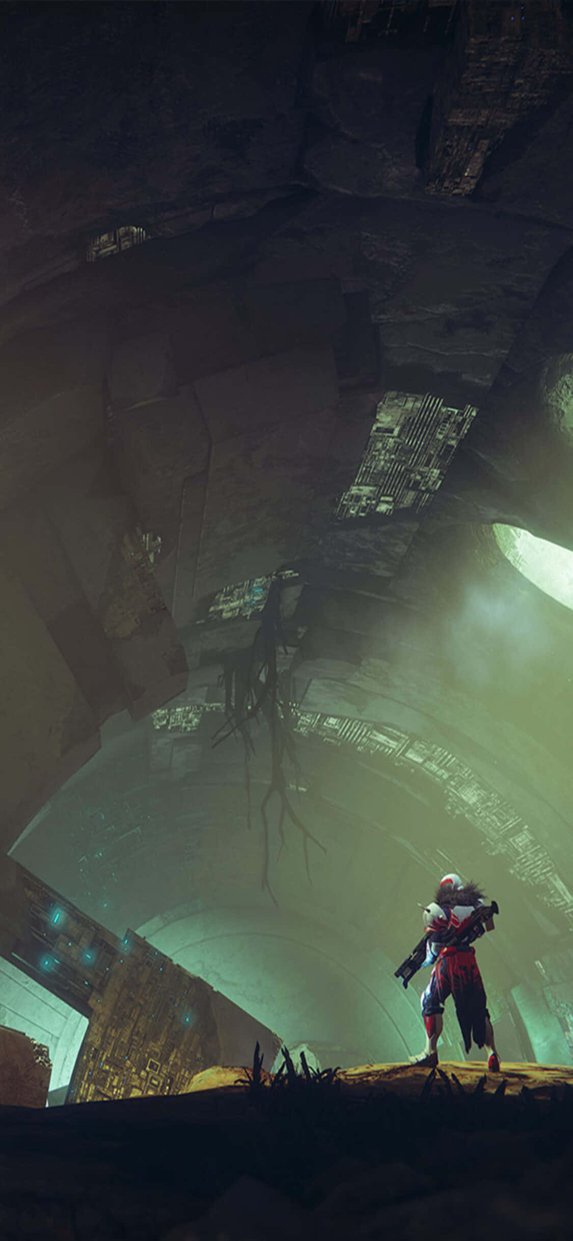 혁신적인 iPhone Xs로 Destiny 2의 우주를 탐험하세요 배경화면
