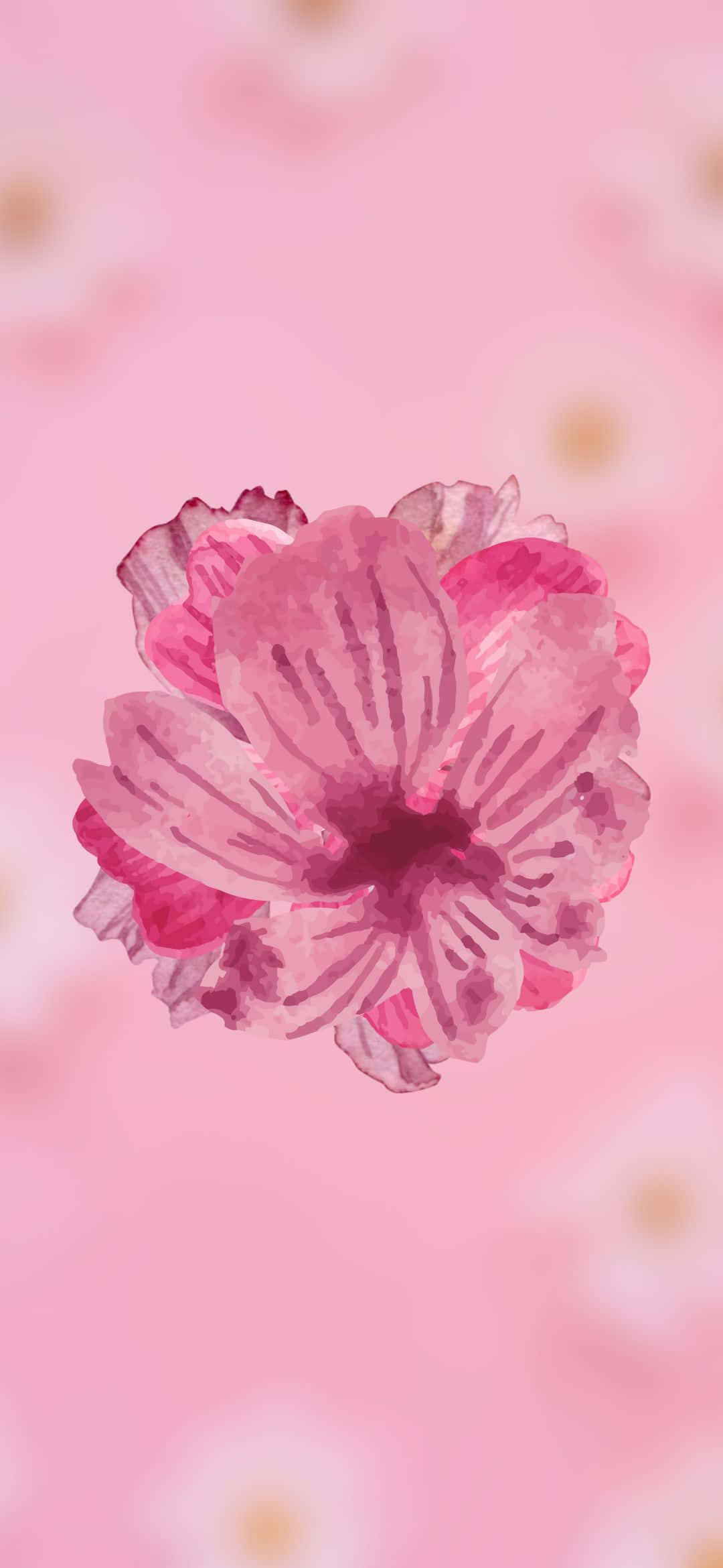 흐린 날의 그림 같은 산 풍경 배경화면