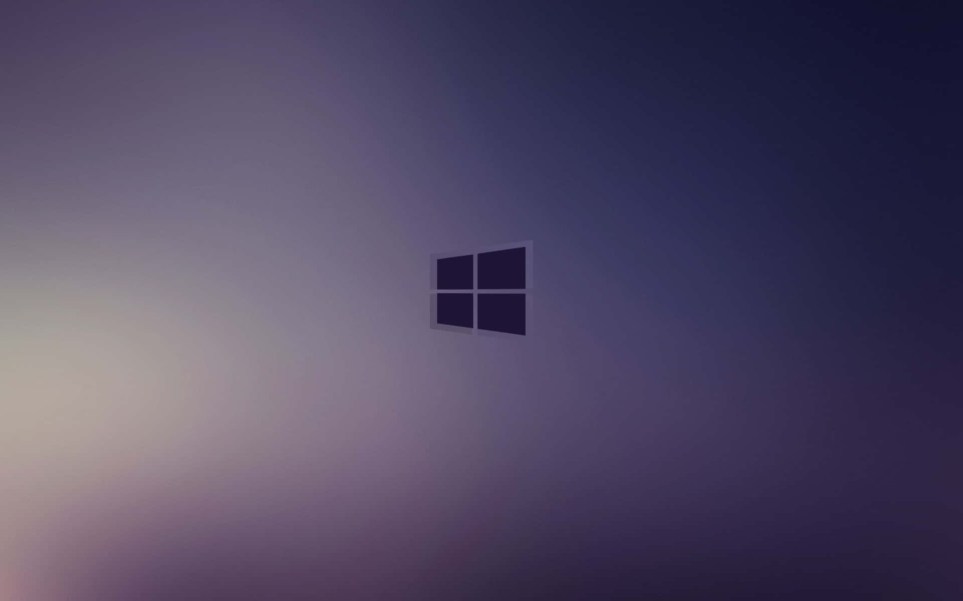 희미한 파란색 Windows 1 배경화면