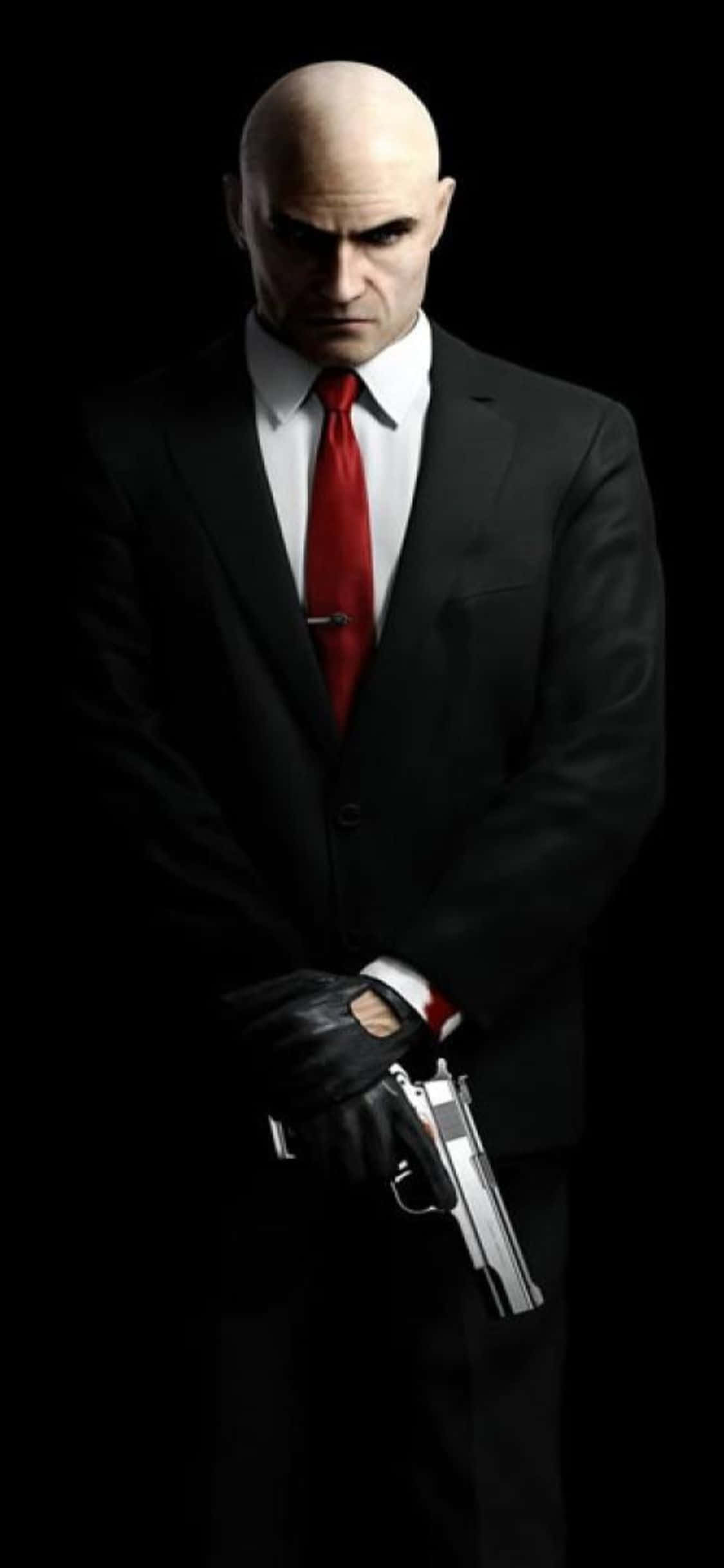 멋진 iPhone X로 Hitman Absolution의 어두운 세계로 들어가보세요 배경화면