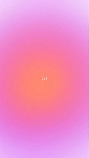 777 핑크와 오렌지 오라 에스테틱 — 오렌지 감성 GIF 배경화면