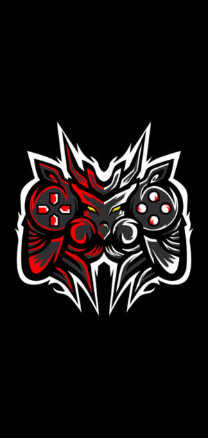 Abstract Gaming Controller Gaming Logo HD — 아이폰 17 배경화면