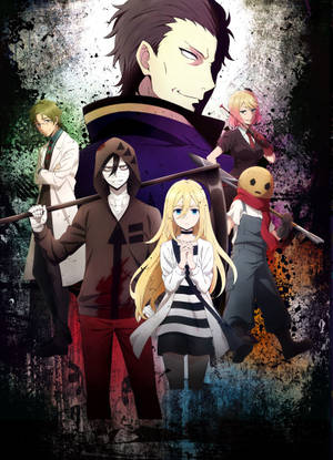 Angels Of Death 애니메이션 포스터 아트 배경화면 — Oppo Pad 5 매트 디스플레이 배경화면