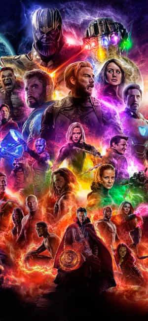 iPhone Xs Marvel's Avengers 배경화면 — 테크노 카몬 배경화면