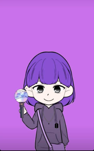 아미걸 귀여운 아이폰 배경화면 — 갤럭시 탭 S9 FE 배경화면
