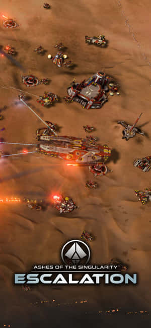 iPhone X Ashes Of The Singularity Escalation 배경화면 — 아이폰 12 프로 배경화면
