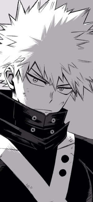Bakugou - 불같고 폭발적인 히어로의 액션 — 아이폰 12 프로 배경화면