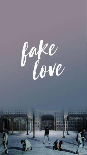 BTS Fake Love 그라데이션 페이드 — BTS 배경화면