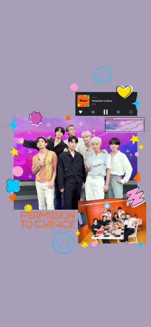 Bts Permission To Dance — 아이폰 XS 배경화면