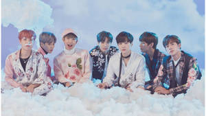 가짜 눈 위의 BTS 데스크톱 — Bts 데스크탑 배경화면